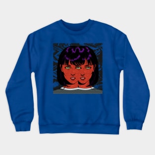 Mystic Fusion-Retro Comic Horror Crewneck Sweatshirt